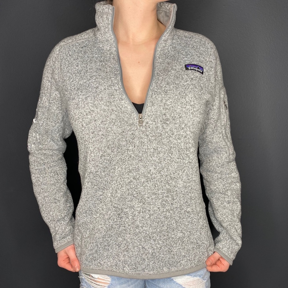 Sponsored quarter zip Patagonia jacket